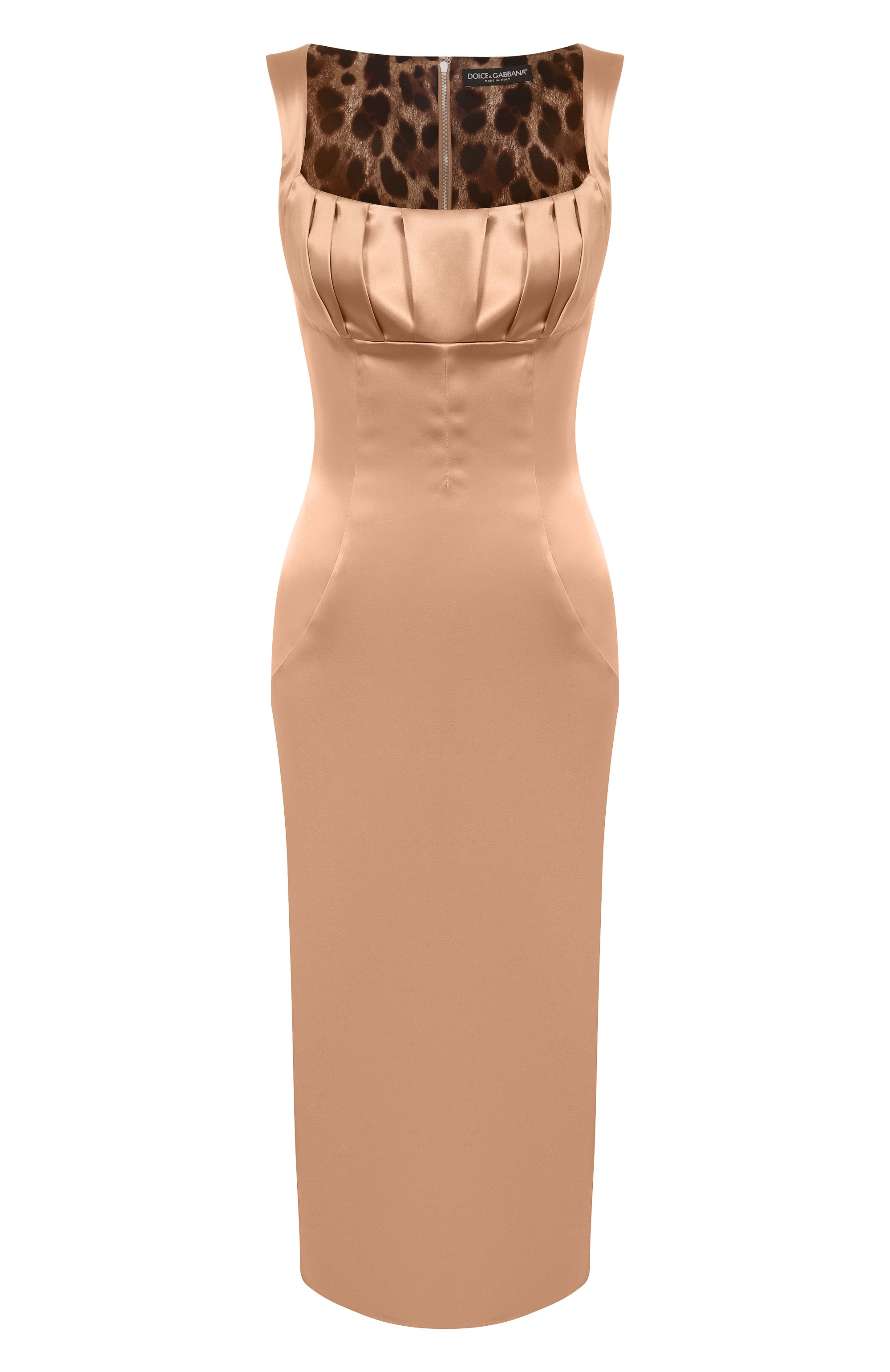 Атласное платье DOLCE & GABBANA, ар�т. F6TM0T/FURAD, фото 1