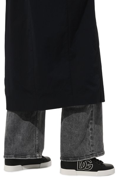 Кожаные кеды portofino DOLCE & GABBANA, арт. CK1545/AC330, фото 3