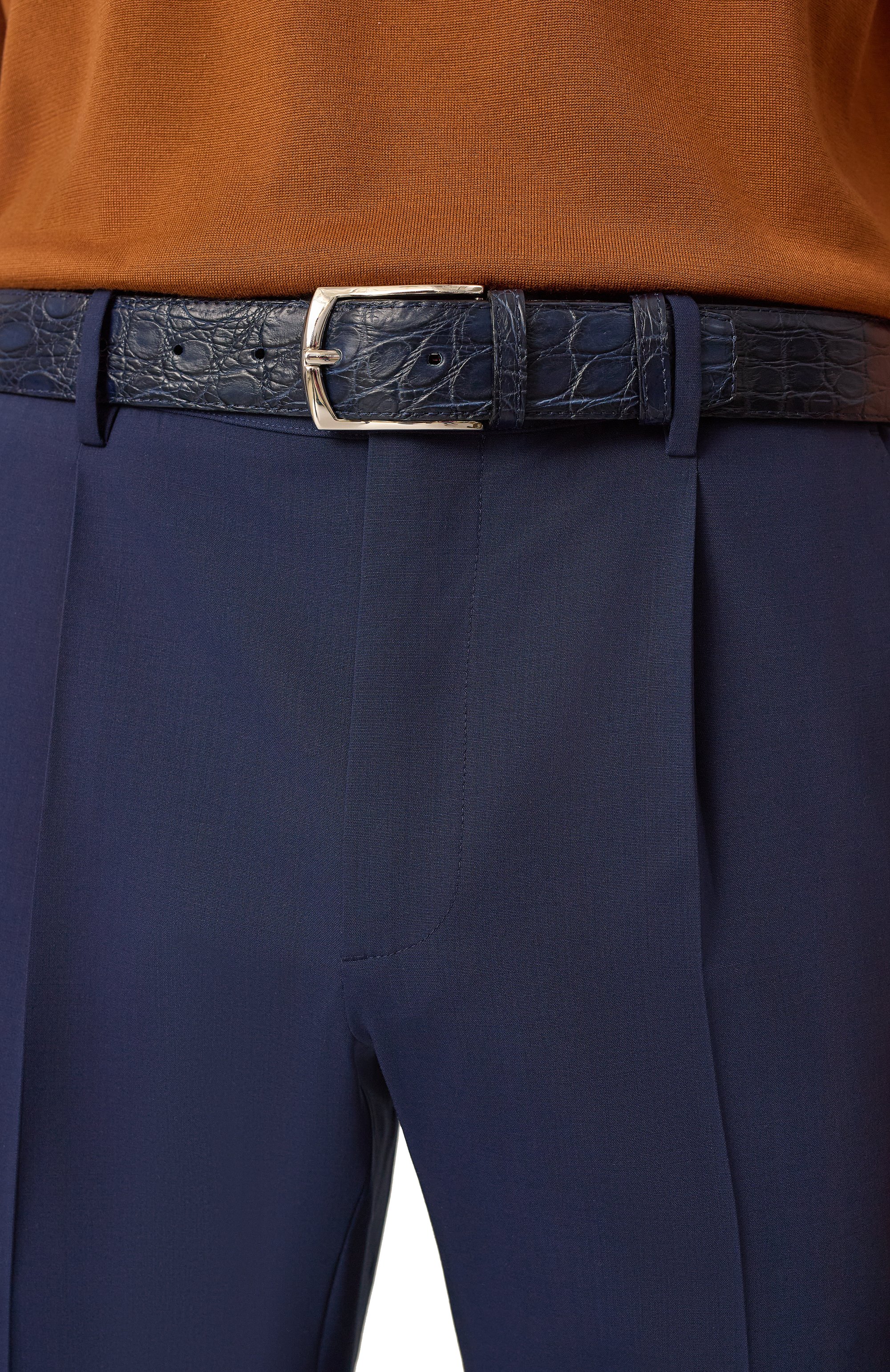 Ремень из кожи каймана ARTIOLI, арт. GUIM3377/35/CR0C0DILE, фото 2