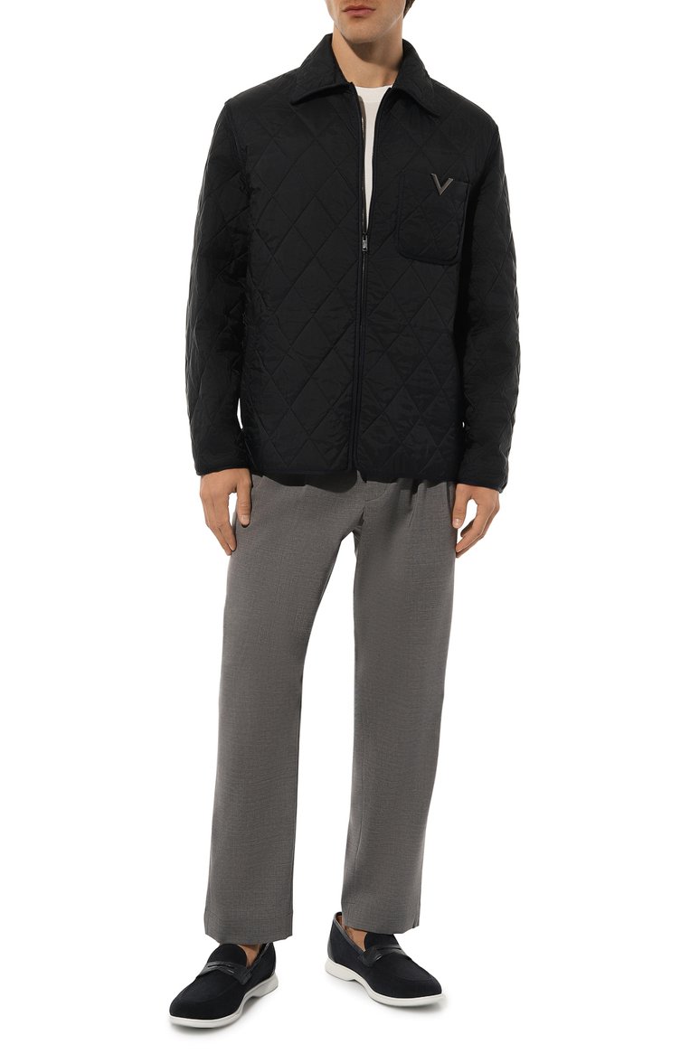 Утепленная куртка VALENTINO, арт. 5V3CJK15AAA, фото 2