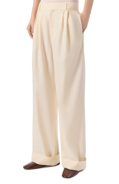 Брюки из шерсти и шелка LOULOU DE SAISON, арт. DAVY, фото 3