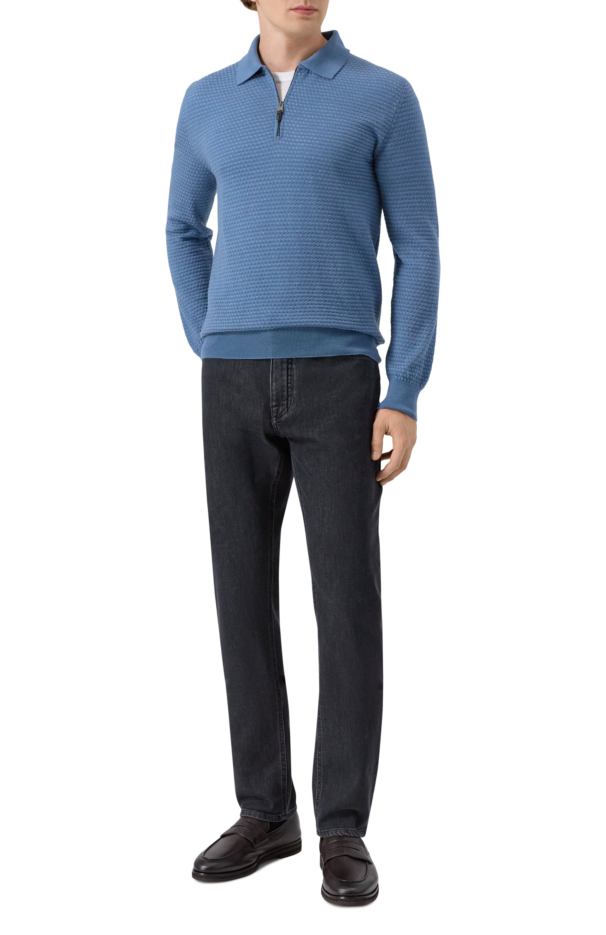 Шерстяное поло CANALI, арт. C0572/MK02359, фото 2