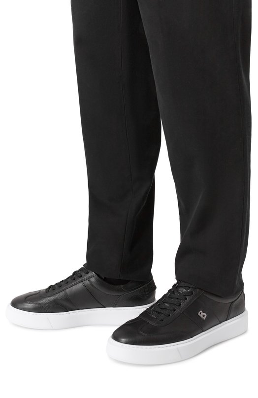 Кожаные кеды Philadelphia Bogner 12620105 Чёрный  12620105 Фото 3