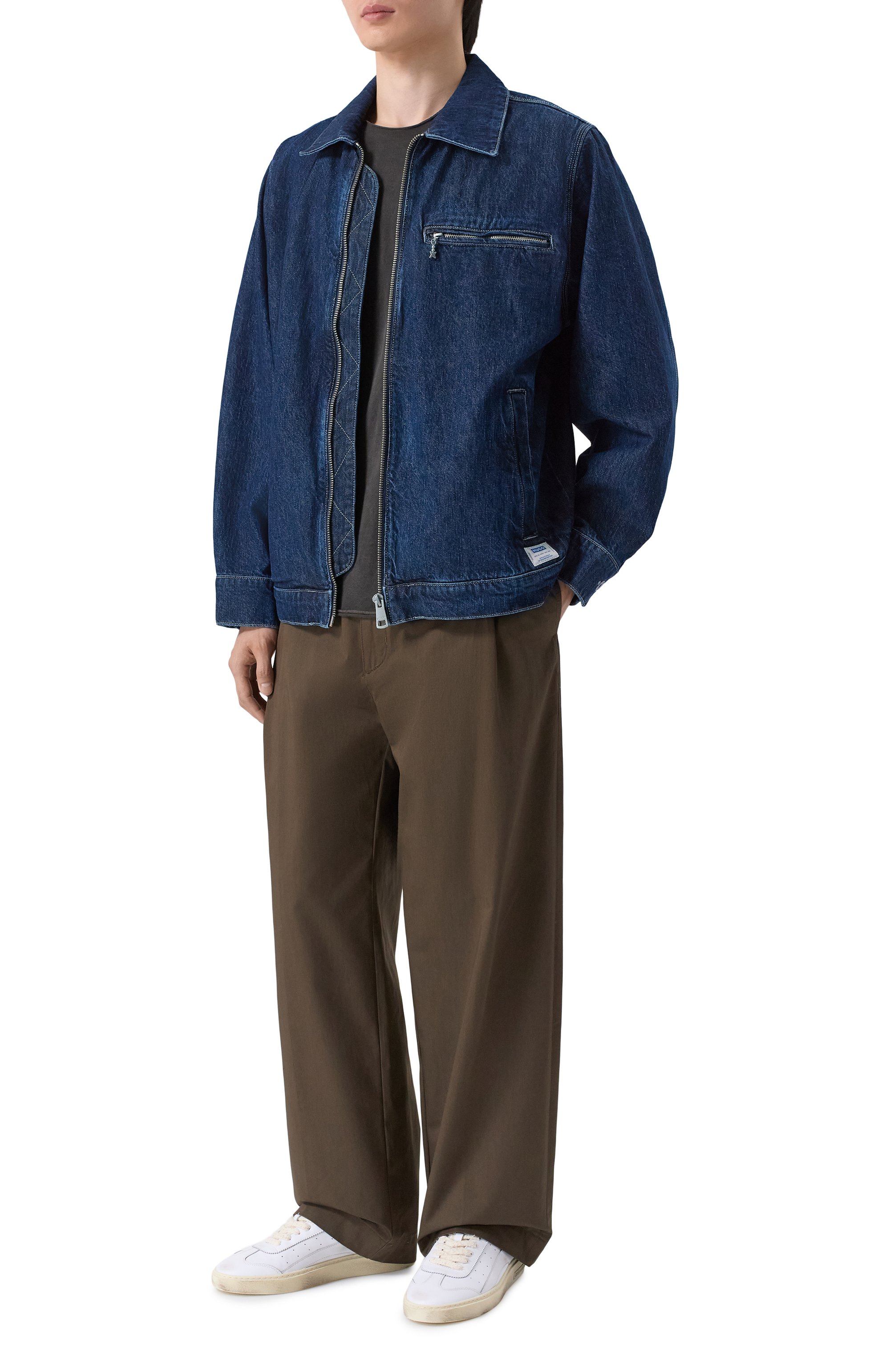 Хлопковые брюки HUGO BLUE, арт. 50544758, фото 2