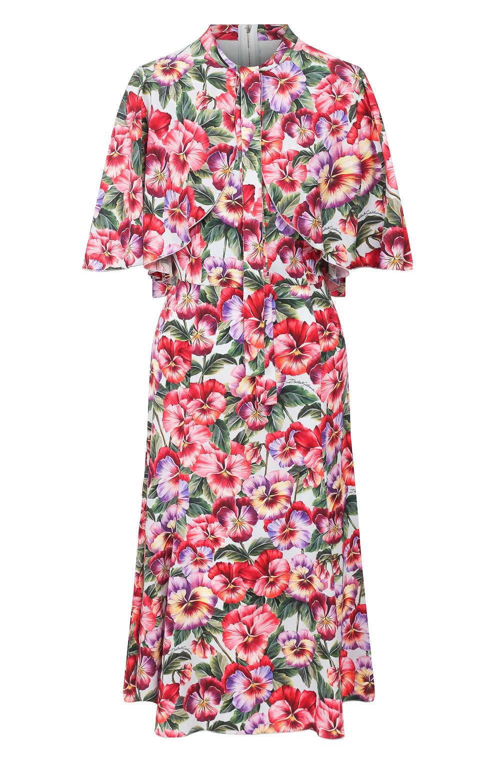 Шелковое платье DOLCE & GABBANA, арт. F6H3YT/FSAZX, фото 1