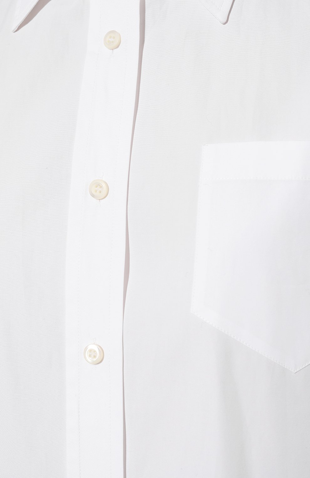 Хлопковая рубашка PRADA, арт. P477E-1UCX-F0009-211, фото 5