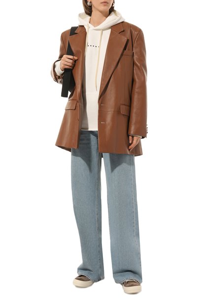 Хлопковое худи MARNI, арт. FLJE0176P1/USCU87, фото 2