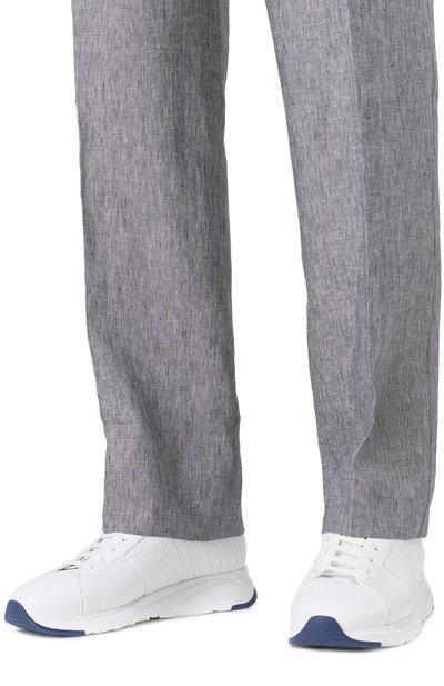 Кроссовки с отделкой из кожи каймана ZILLI, арт. H0094AM1020VSWR01, фото 3