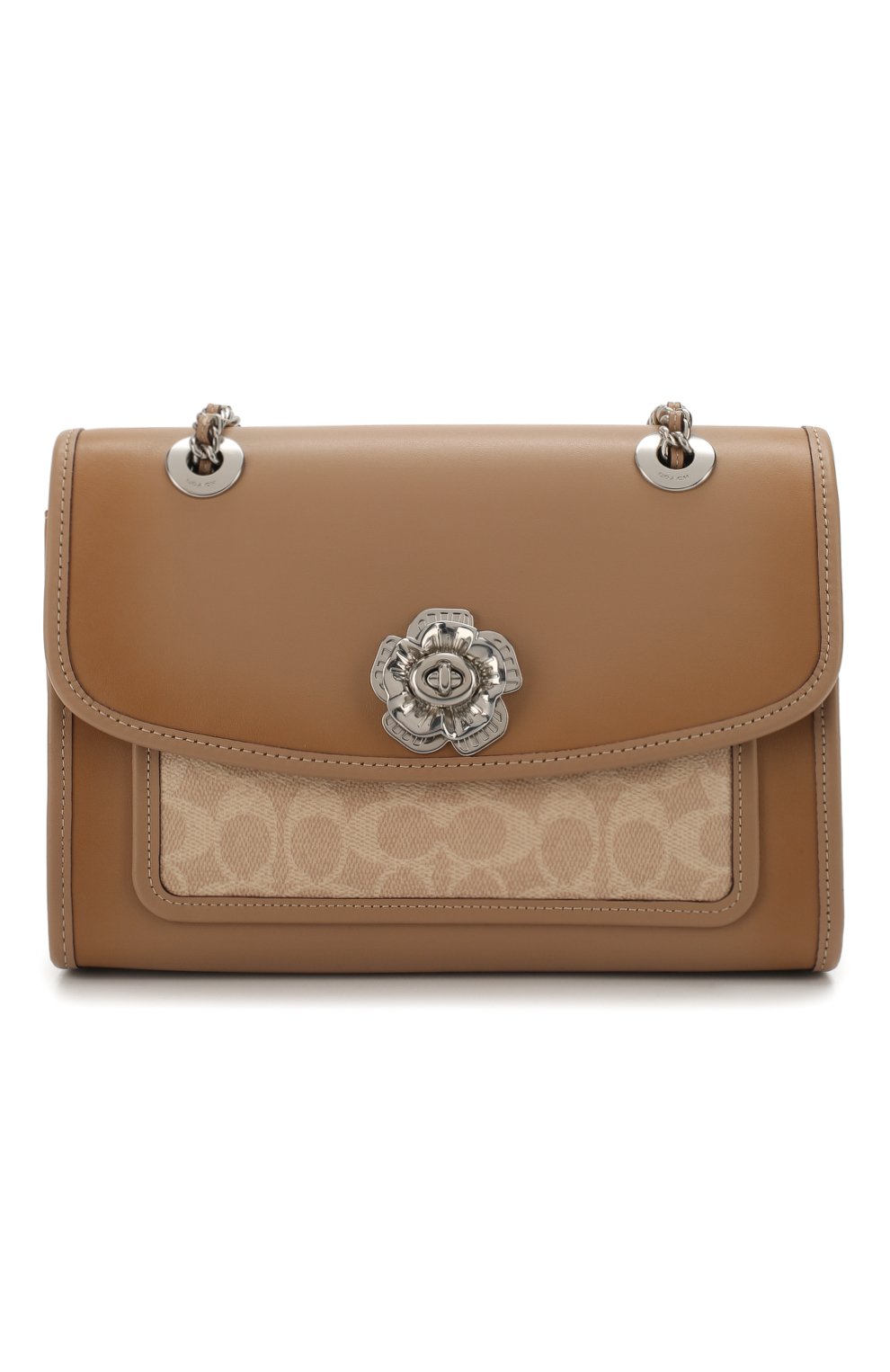 Сумка COACH бежевого цвета по цене 49750 руб., арт. 89112, фото 1 Сумка COACH, арт. 89112, фото 1