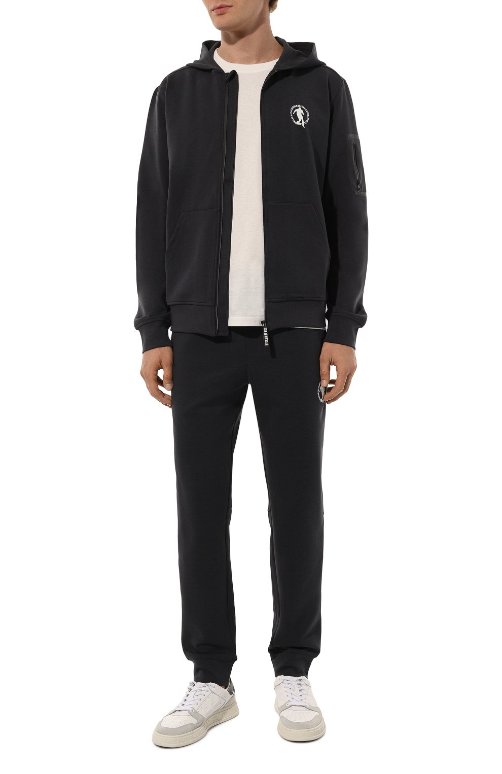 Хлопковые джоггеры DIRK BIKKEMBERGS, арт. PBMF0437, фото 2