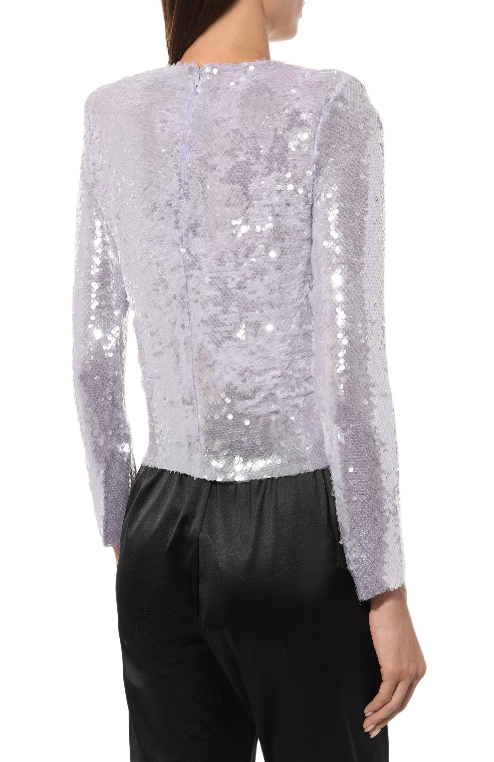 Топ с отделкой пайетками SELF-PORTRAIT, арт. PF23-102T-L, фото 4