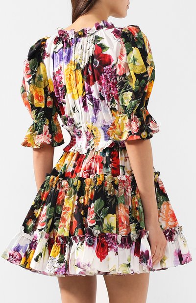 Хлопковое платье DOLCE & GABBANA, арт. F6C7ST/GDL87, фото 4