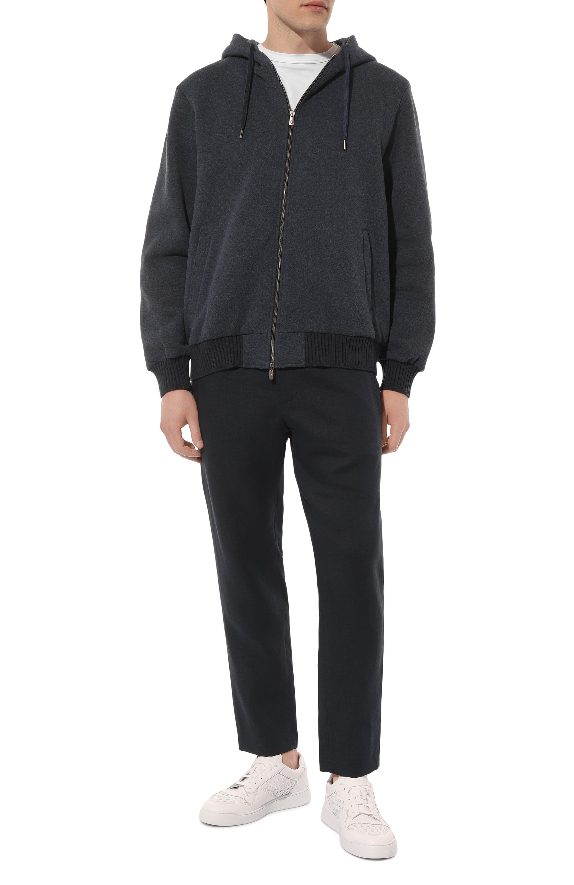 Льняные брюки DOLCE & GABBANA, арт. GVZAET/GG862, фото 2