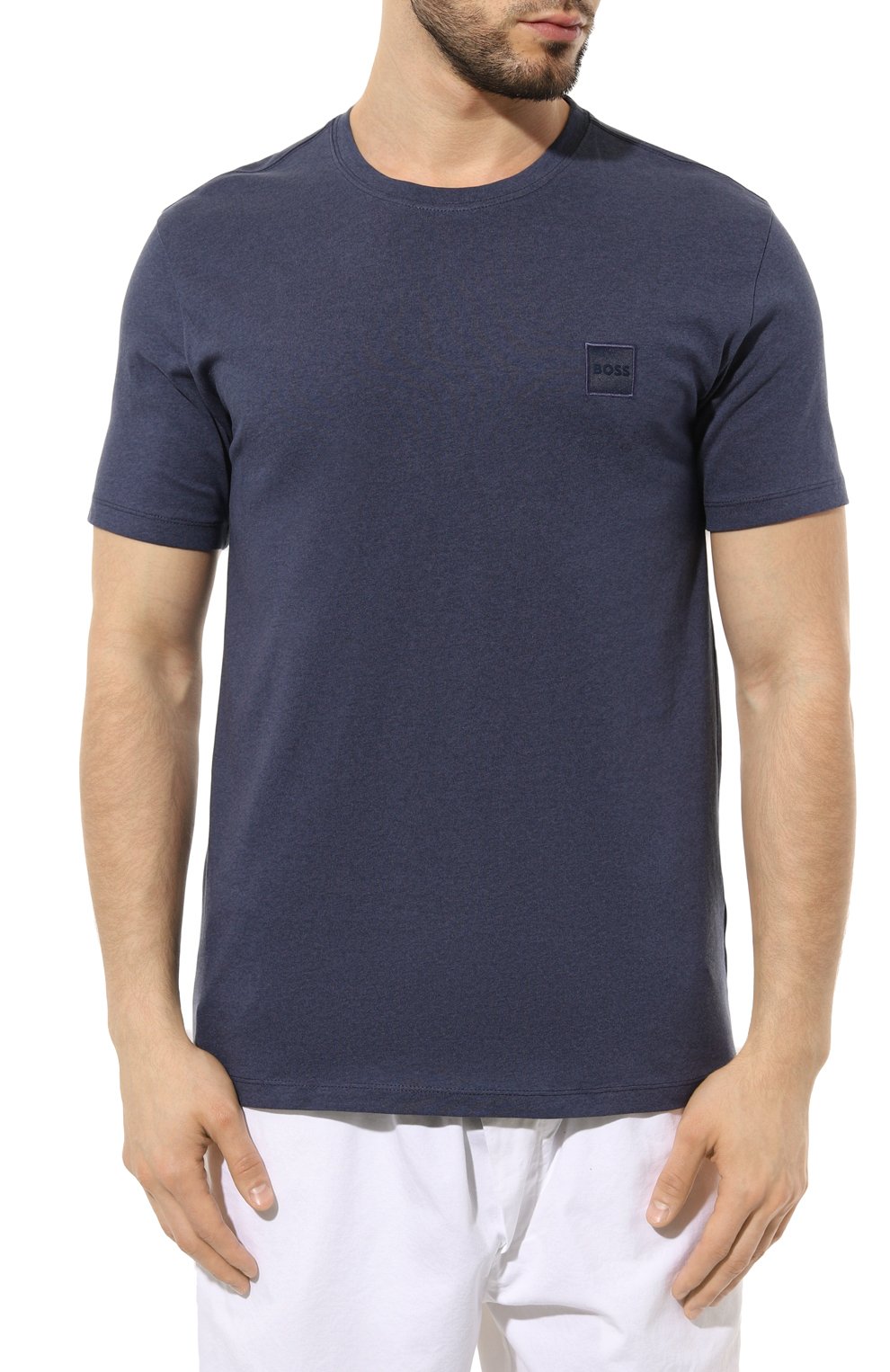Хлопковая футболка BOSS ORANGE, арт. 50472584, фото 3