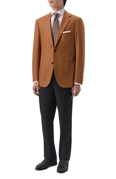 Пиджак из шелка и шерсти викуньи KITON, арт. UG81K0178E, фото 2