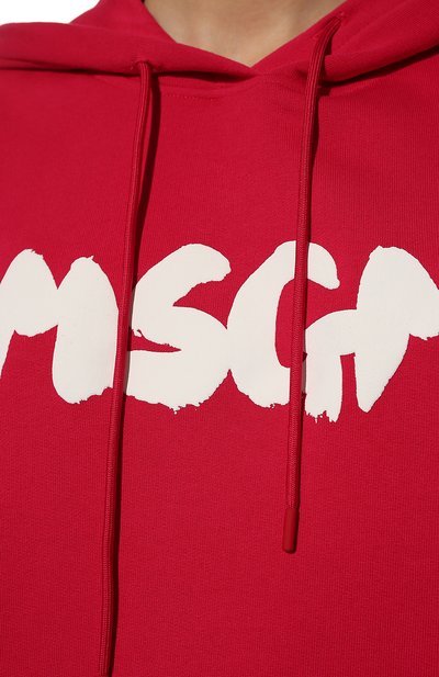 Хлопковое худи MSGM, арт. 3341MDM182 227799, фото 5