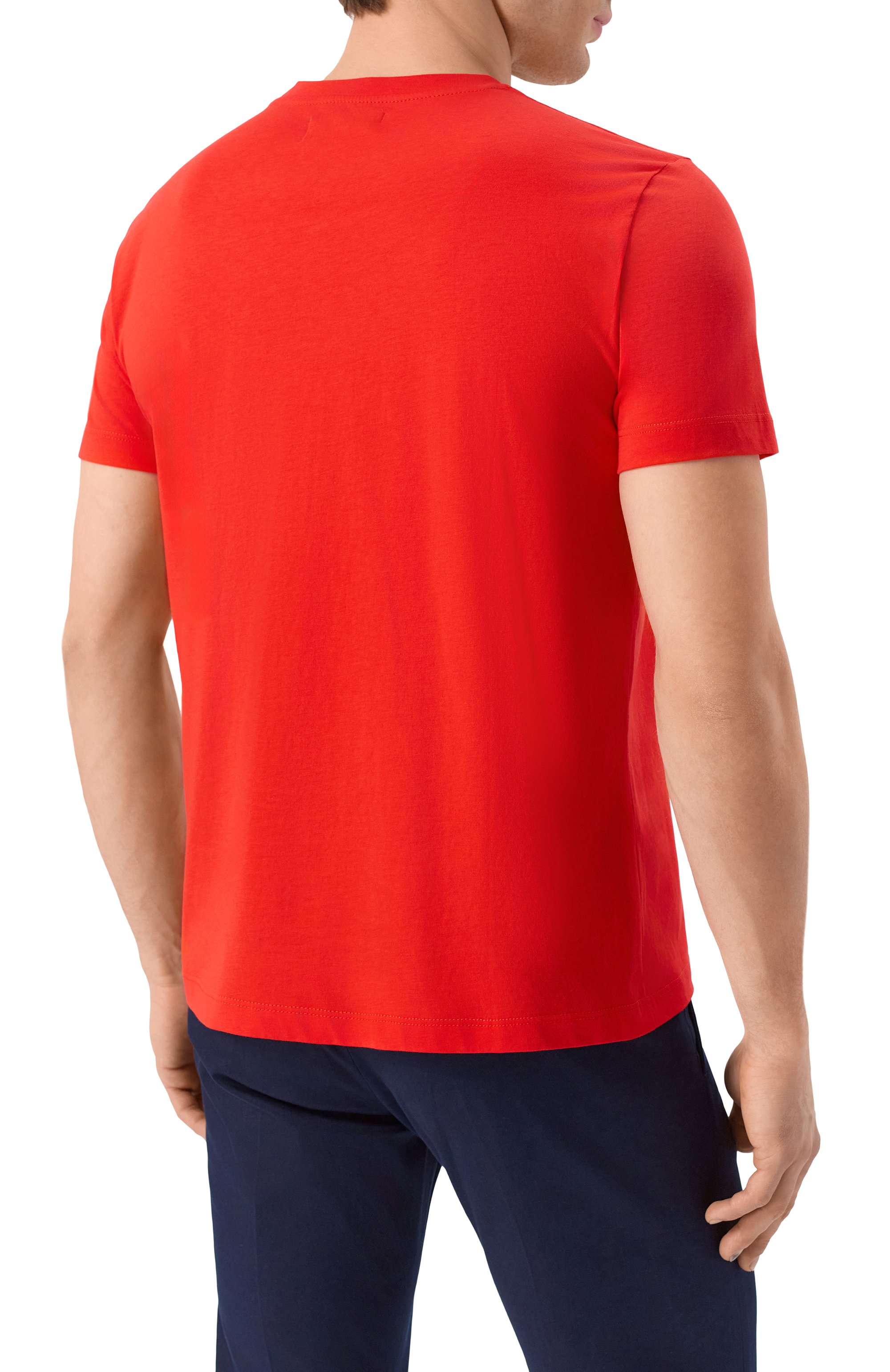 Хлопковая футболка VILEBREQUIN, арт. VBMTS0007/02658, фото 4