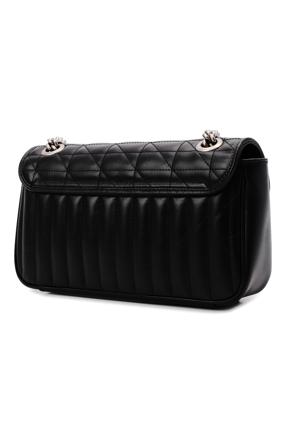 Сумка gg marmont 2.0 small GUCCI черного цвета по цене 288000 руб., арт. 443497/UM8AN, фото 4 Сумка gg marmont 2.0 small GUCCI, арт. 443497/UM8AN, фото 4