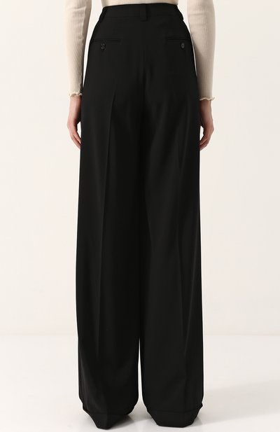 Однотонные шерстяные брюки со стрелками MICHAEL KORS COLLECTION, арт. KRK/202LKK020, фото 4