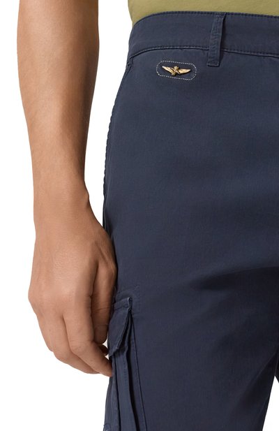 Хлопковые брюки-карго AERONAUTICA MILITARE, арт. PA1329UCT02443, фото 5