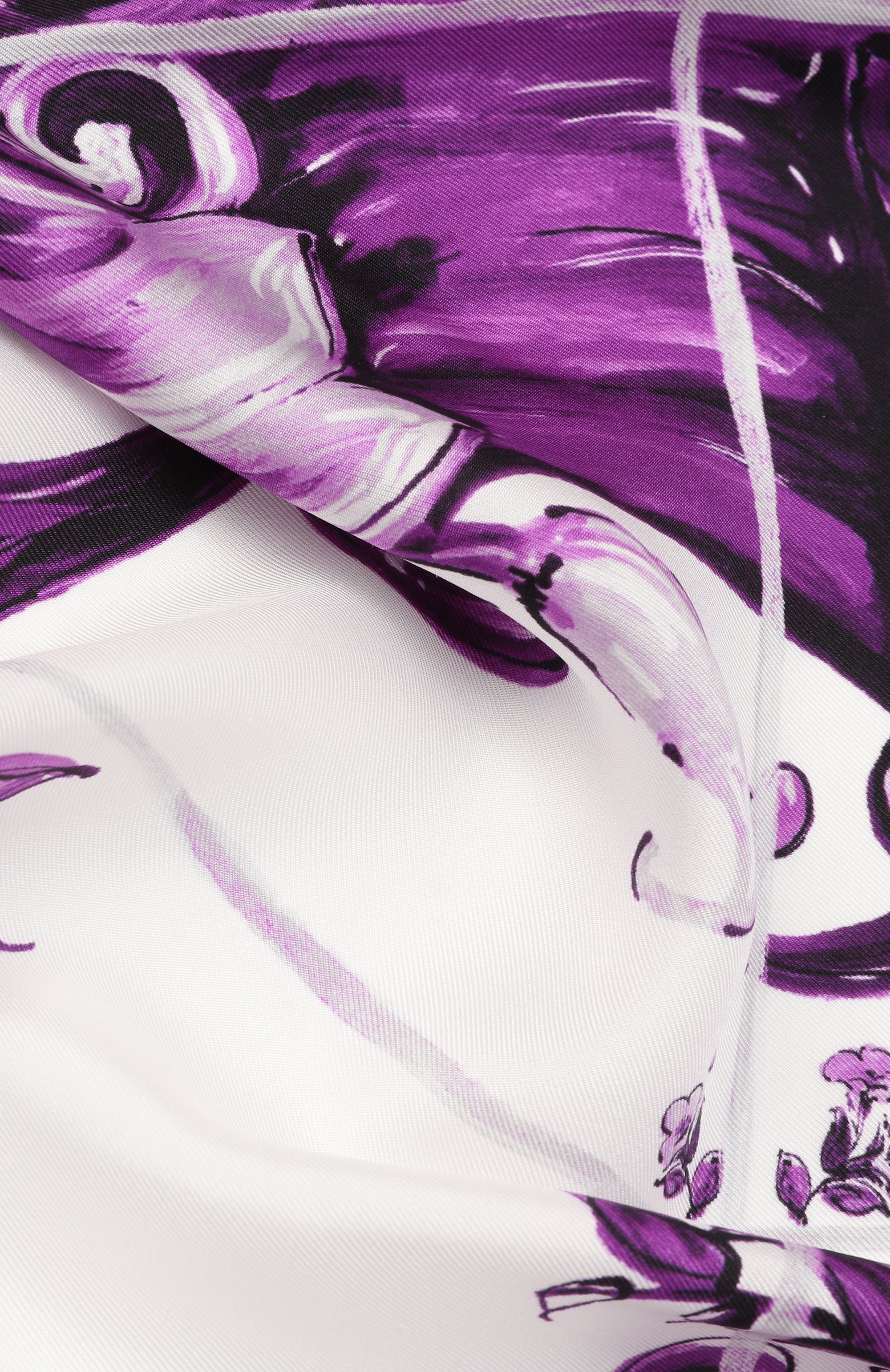 Шелковый платок DOLCE & GABBANA, арт. FN090R/GDA0Z, фото 3