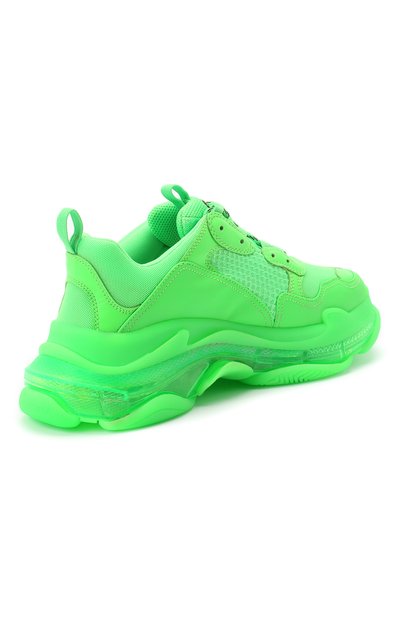 Комбинированные кроссовки triple s clear sole BALENCIAGA, арт. 541624/W2CF1, фото 4