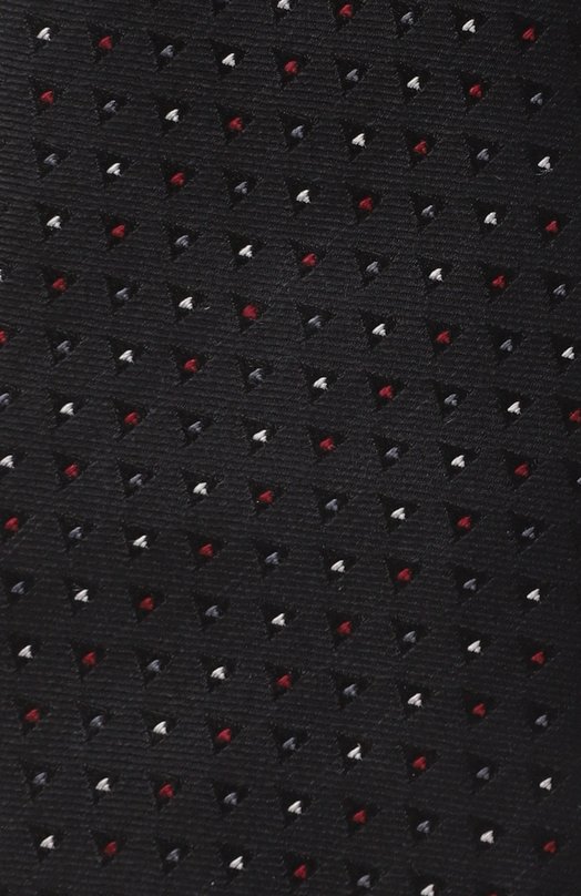 Шелковый галстук Brunello Cucinelli MR8840018 Чёрный  MR8840018 Фото 4