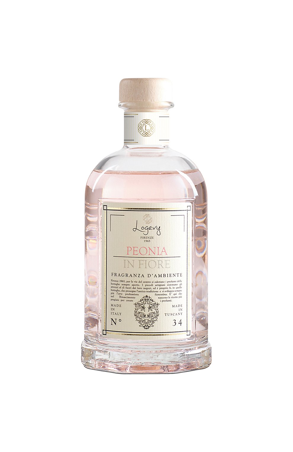 Диффузор peonia in fiore / "цветок пиона" (250ml) LOGEVY FIRENZE 1965, арт. 8050519371902, фото 1