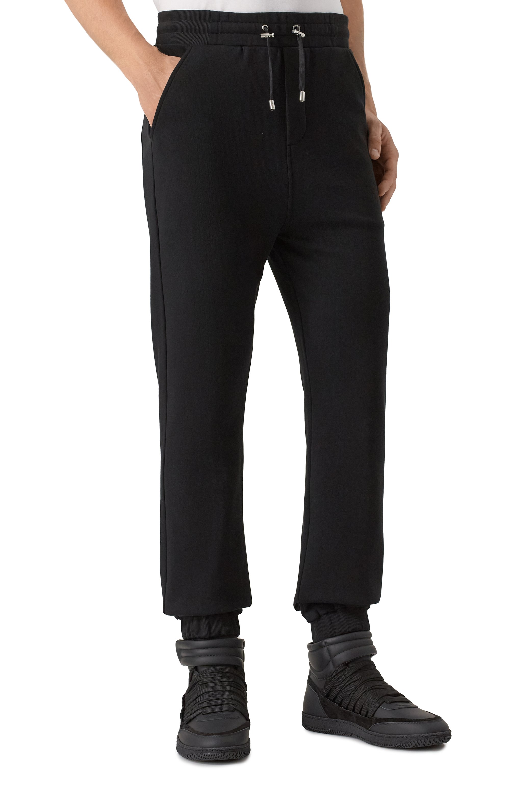 Хлопковые джоггеры BALMAIN, арт. FH10B340/BD04, фото 3