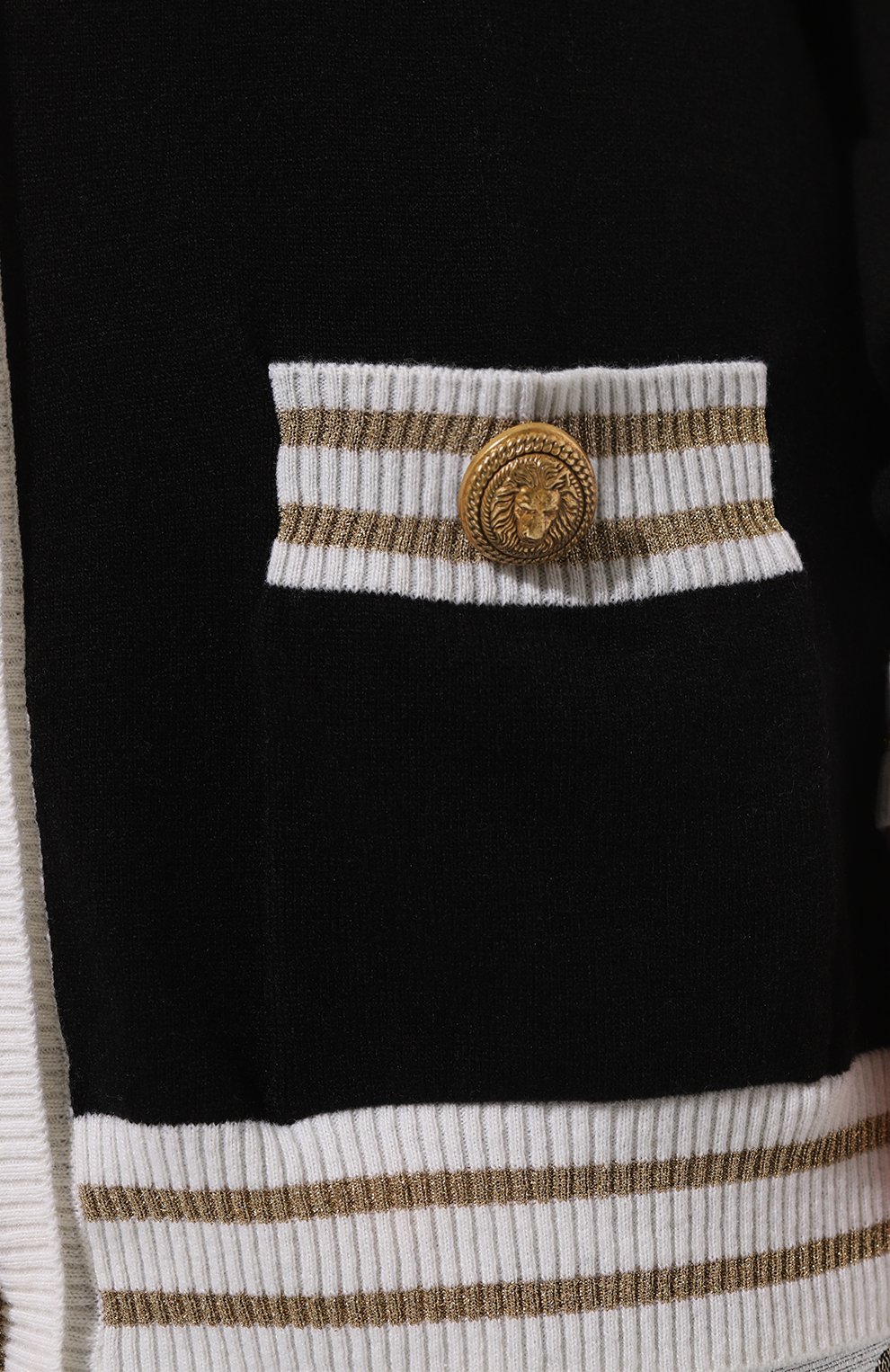 Кардиган из шерсти и кашемира BALMAIN, арт. AF1K0000KD97, фото 5
