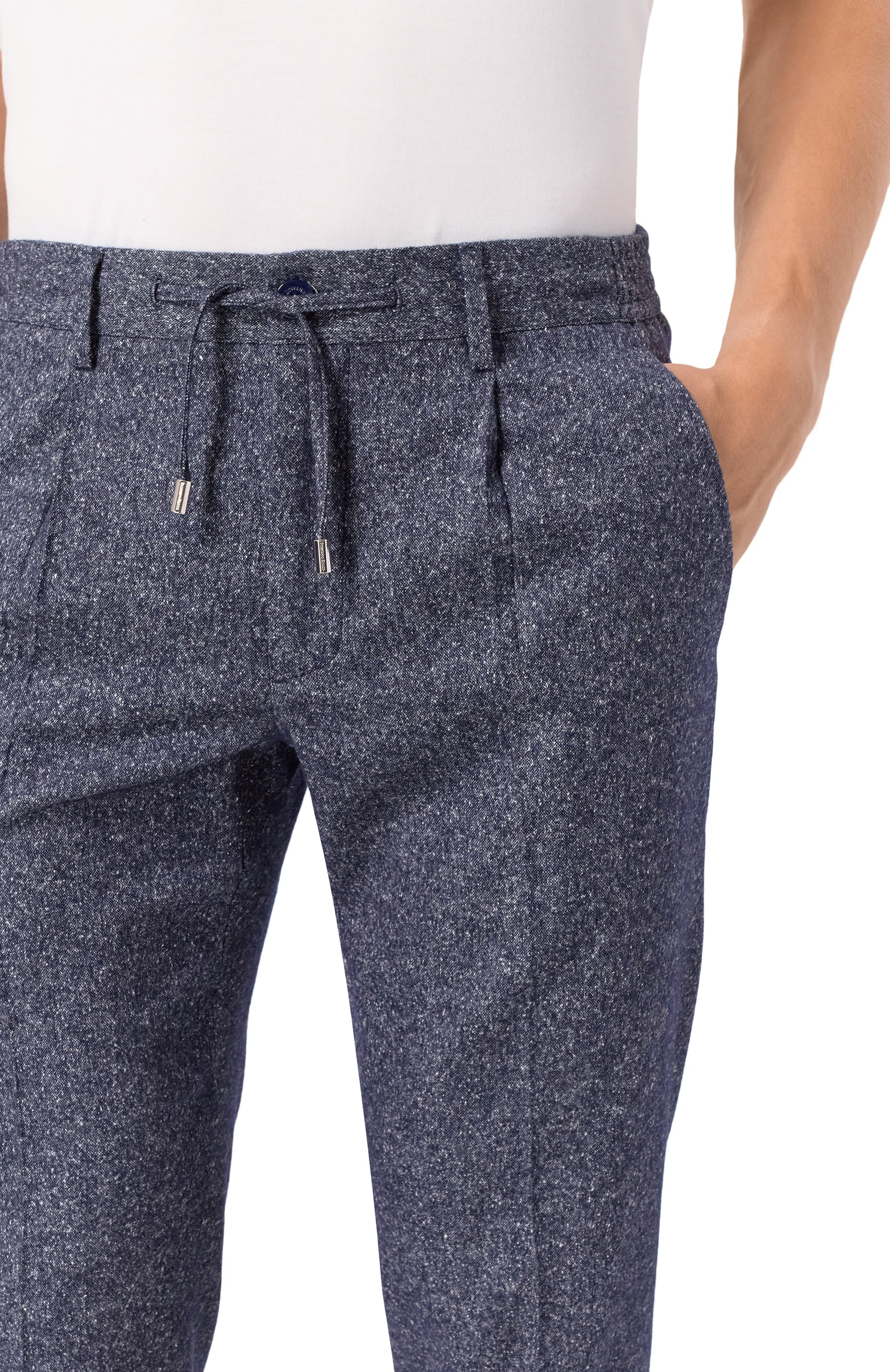 Брюки из шерсти и шелка STEFANO RICCI, арт. M1T5300022/WKC01R, фото 5