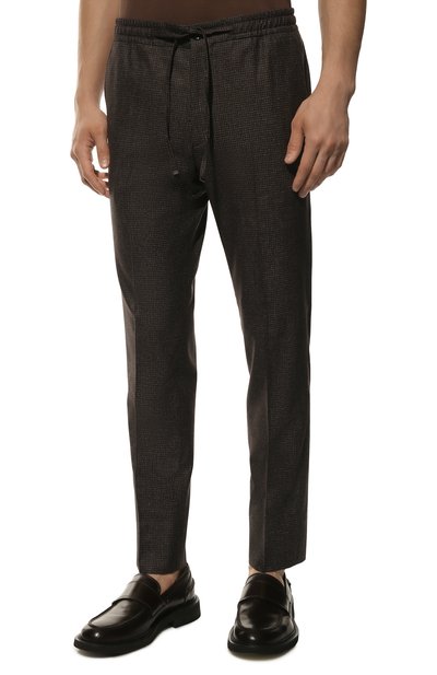 Брюки из шерсти и хлопка CORNELIANI, арт. 904L04-2817546/00, фото 3
