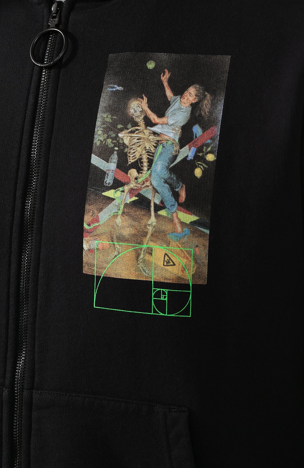 Хлопковая толстовка OFF-WHITE, арт. 0MBE001R20E300141088, фото 5