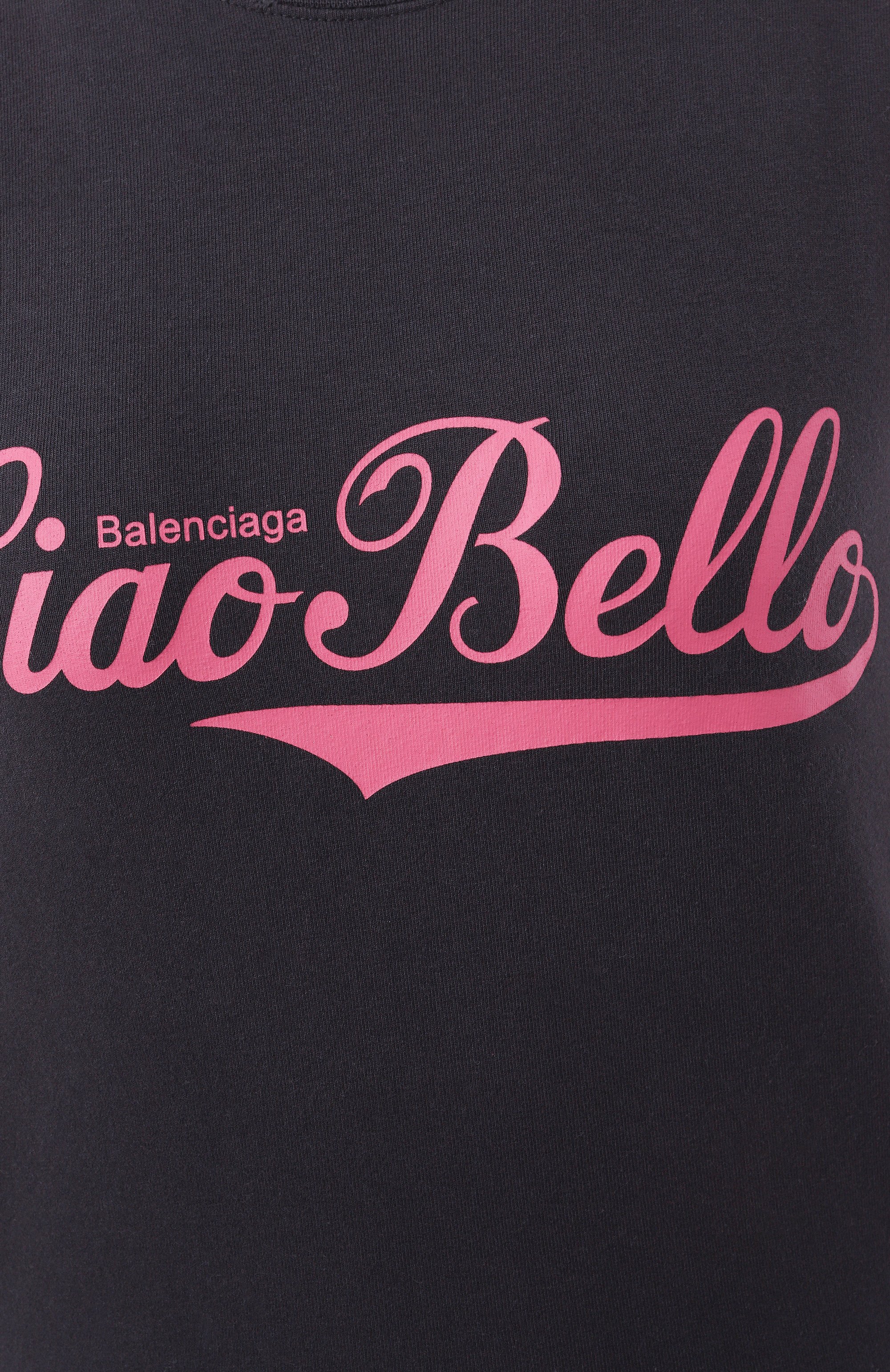 Хлопковая футболка BALENCIAGA, арт. 807341/TRVH3, фото 6