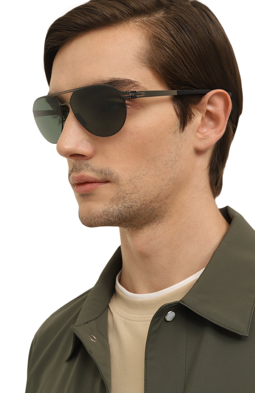 Солнцезащитные очки IC! BERLIN, арт. IB-T 114 SLATE BLACK GREEN P0LARIZED FLEX, фото 2