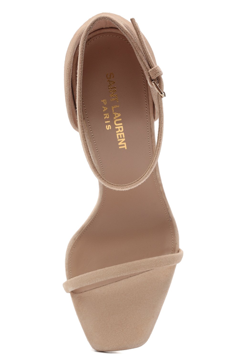 Замшевые босоножки opyum SAINT LAURENT, арт. 557662/0LIJJ, фото 5