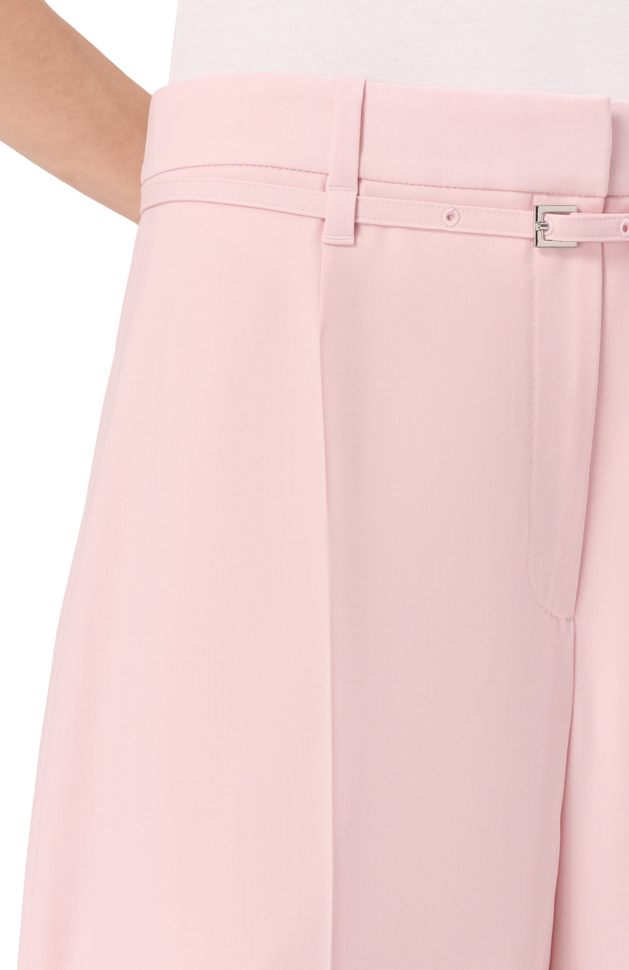 Шерстяные брюки BOSS, арт. 50537404, фото 5