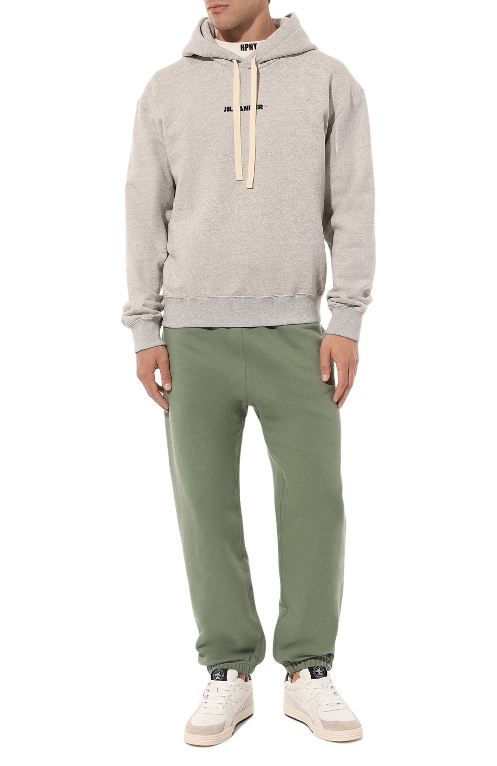 Хлопковое худи JIL SANDER, арт. J47GU0002/J20010, фото 2