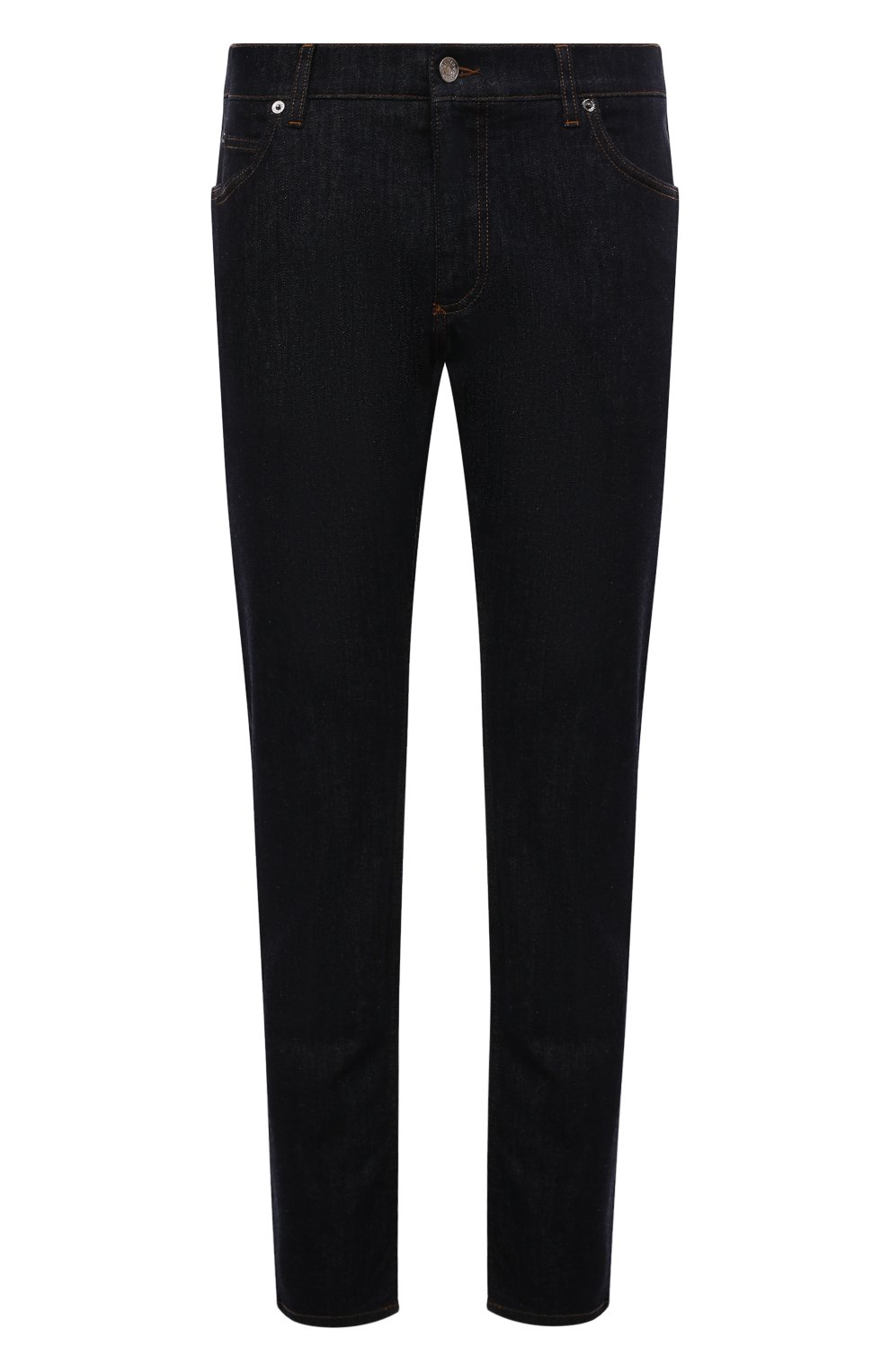 Джинсы DOLCE & GABBANA темно-синего цвета по цене 62350 руб., арт. GYJCCD/G8HA5, фото 1 Джинсы DOLCE & GABBANA, арт. GYJCCD/G8HA5, фото 1