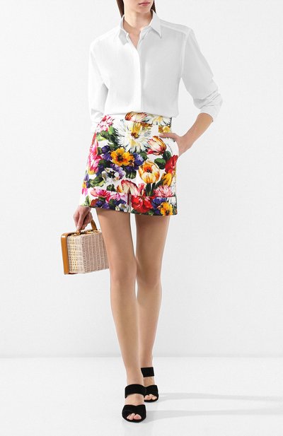 Хлопковые шорты DOLCE & GABBANA, арт. FTBIFT/FSFIV, фото 2