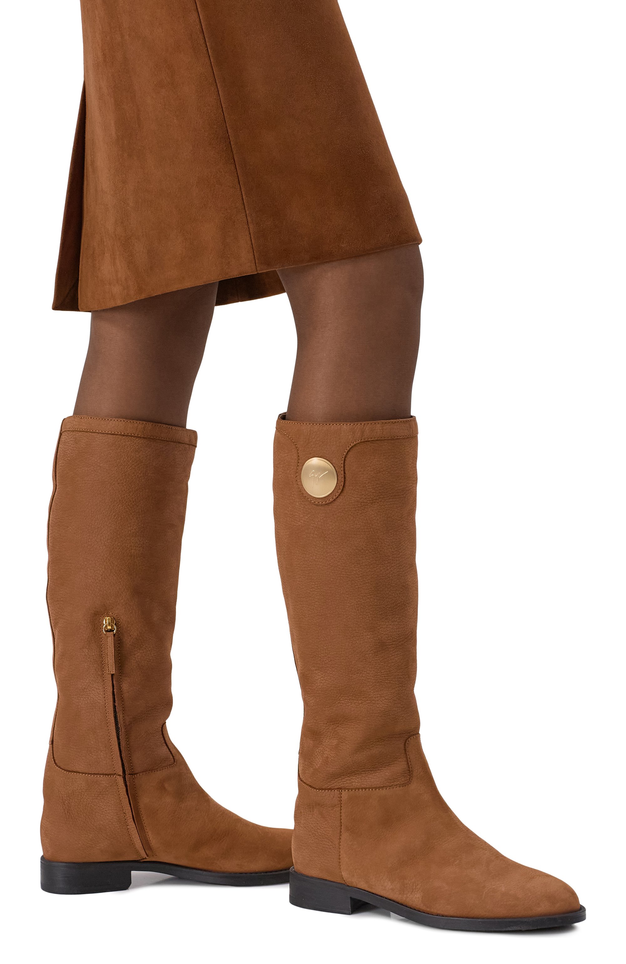 Сапоги из нубука GIUSEPPE ZANOTTI DESIGN, арт. I580008, фото 2