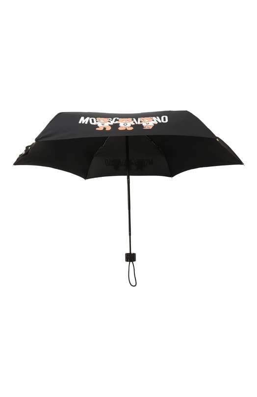 Складной зонт Moschino 8425 SUPERMINI Чёрный  8425 SUPERMINI Фото 3