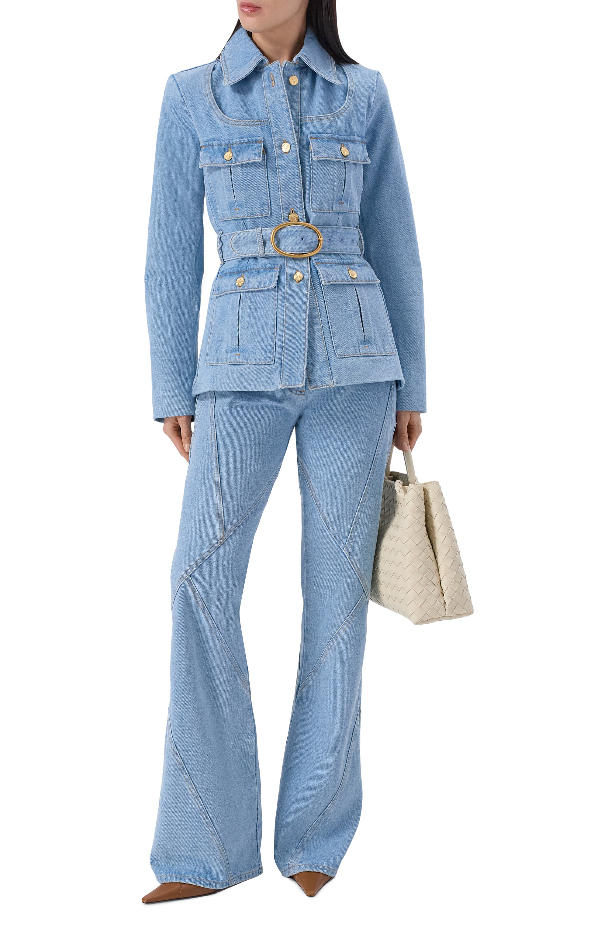 Джинсовая куртка NINA RICCI, арт. 26PDVE014/C01119, фото 2