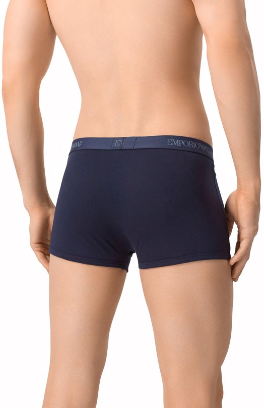 Комплект из трех боксеров Emporio Armani 111625/4F722 Синий  111625/4F722 Фото 5