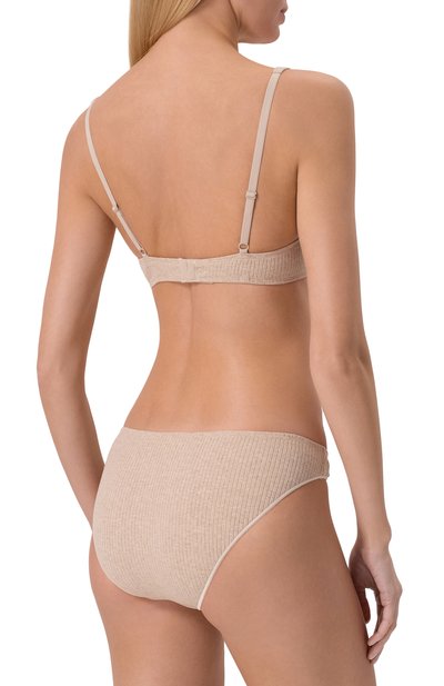 Хлопковые трусы-слипы DNUD PARIS бежевого цвета по цене 11020 руб., арт. L936CU, фото 3 Хлопковые трусы-слипы DNUD PARIS, арт. L936CU, фото 3