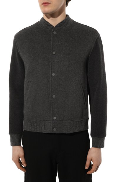 Бомбер из шерсти и кашемира THEORY, арт. M1071404, фото 3