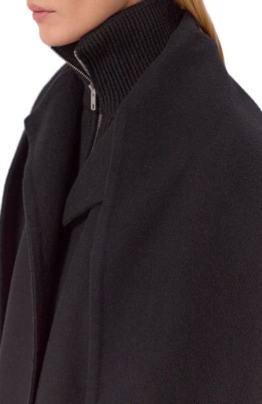 Кашемировое пальто Balenciaga 850604/TTU13 Чёрный  850604/TTU13 Фото 5