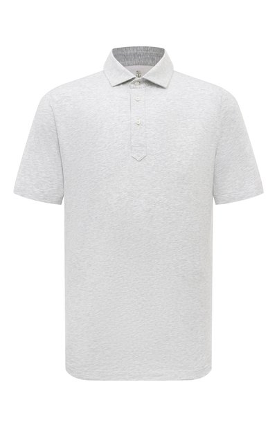 Мужское хлопковое поло BRUNELLO CUCINELLI, арт. M0B133936