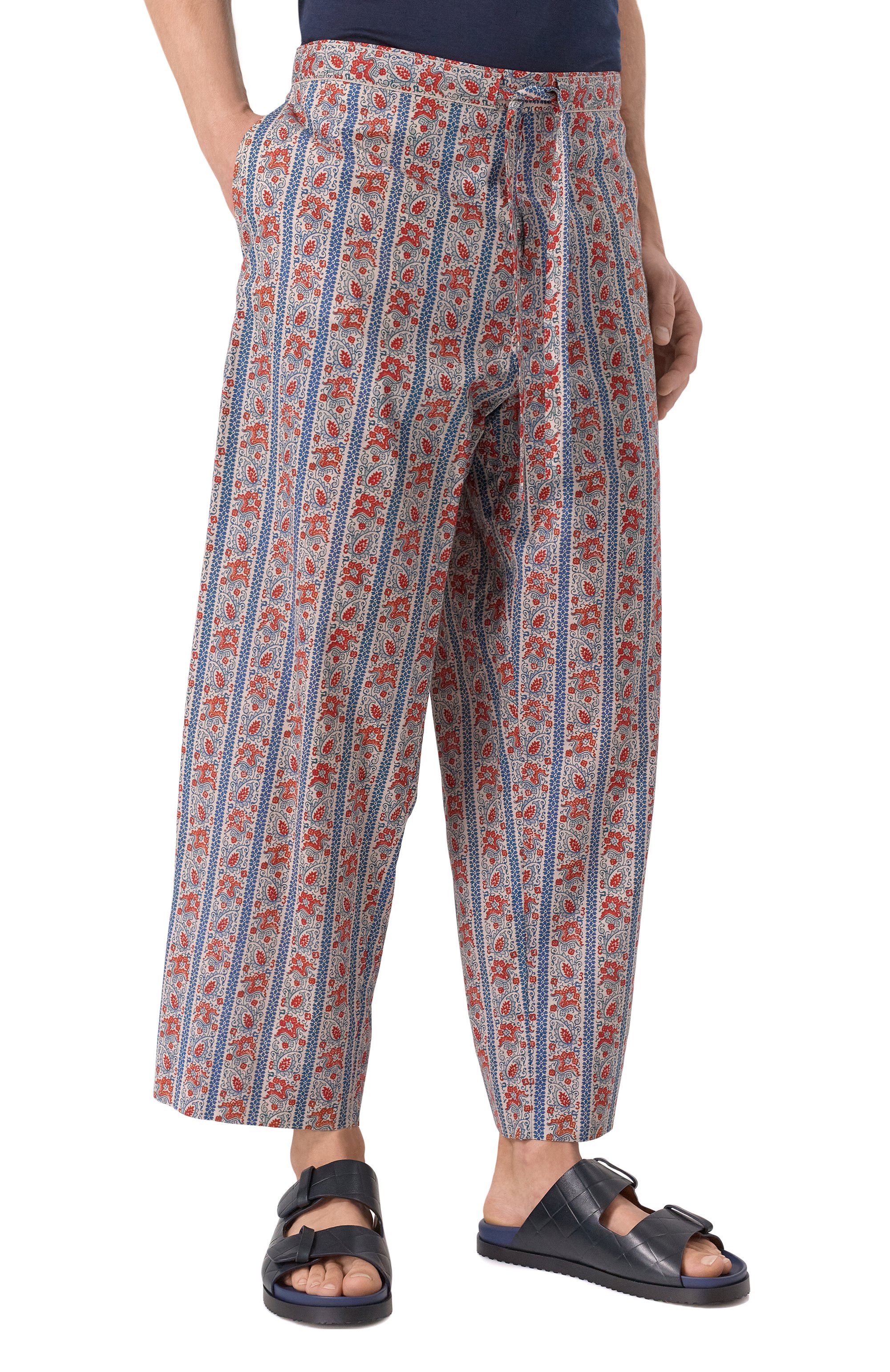 Хлопковые брюки VALENTINO, арт. 6V3RBM45AN2, фото 3