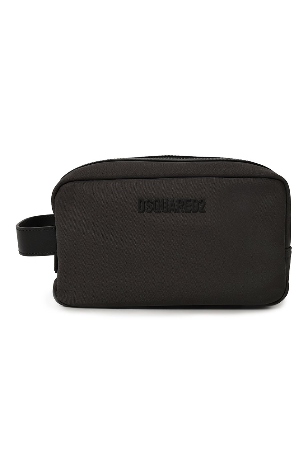 Несессер DSQUARED2 темно-зеленого цвета по цене 34700 руб., арт. BYM0053/16806815, фото 1 Несессер DSQUARED2, арт. BYM0053/16806815, фото 1